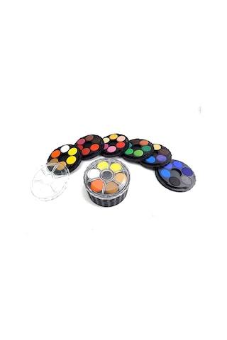 Koh-i Noor Brilliant 6 Katlı Sulu Boya Seti 36 Renk