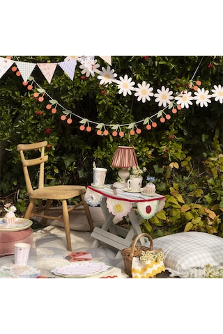 Meri Meri - Patchwork Garland Set - Patchwork Asılan Süs Seti Çok Renkli