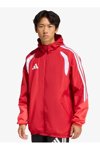 Adidas Kb0134 Tiro 26 Competition All Weather Jacket Erkek Yağmurluk Kırmızı