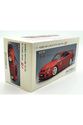 Autoart 1/18 Nısmo Skylıne Gt-r R34 R-tune R1 Diecast