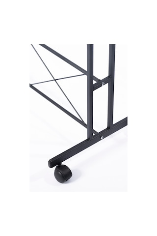 Retodesign Retohome V Konfeksiyon Ayakli Tekerlekli Aski Siyah