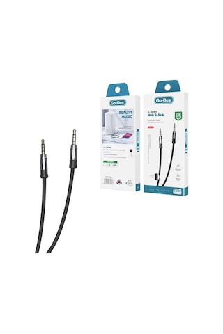 Go Des Gac-215 Aux Audio Ses Kablo 3.5mm Siyah
