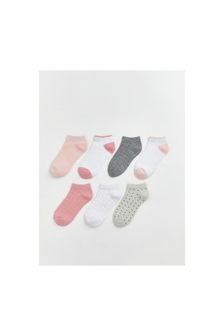 LC Waikiki Alıta Cıty Farkıyla Lcw Kids Pembe Puantiye Kız Çocuk Patik Çorap Pembe - 925404656 Pembe
