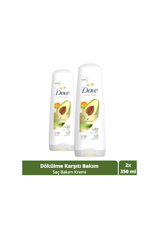 Dove Saç Bakım Kremi Dökülme Karşıtı Bakım Avokado Özü 2 x 350 ML