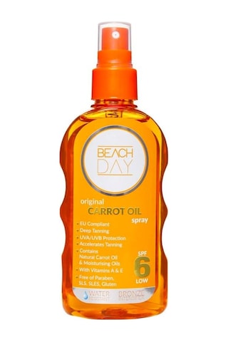 Beach Day Havuç Yağı Özlü SPF 6 Bronzlaştırıcı Sprey 150 ML