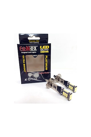 Femex H1 Sis Led Ampul Beyaz Renk Sadece Sis Farları İçin