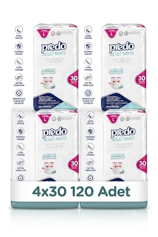 Hasta Bezi Emici Külot 120 Adet Large L Hasta Bezi Emici Külot 120 Adet Large L