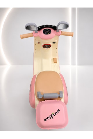 Wespina 6 V Uzaktan Kumandalı Akülü Motor Pembe