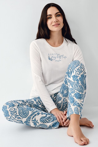 Pierre Cardin Kadın Krem Pijama Takımı Pc9074-s-v1 Krem