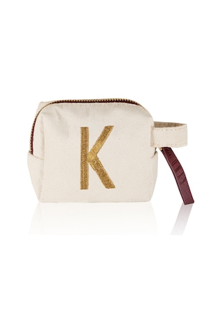 The Mia Harf Nakışlı Çanta K 14x12 Cm