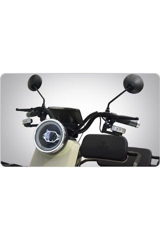 Skyjet Master Car Elektrikli Moped Beyaz
