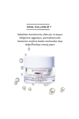 Byphasse Anti-Aging Pro40 İnci ve Havyar Özlü Yaşlanma Karşıtı Krem 50 ML