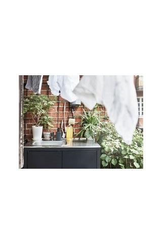 Ikea Grıllskär Dış Mekan Lavabo Ünitesi, Paslanmaz Çelik-siyah, 86x61 Cm, Bataryasız