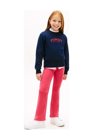 Tommy Hilfiger Kız Çocuk Tayt Kg0kg08980 Vintage Cerise/ancient White