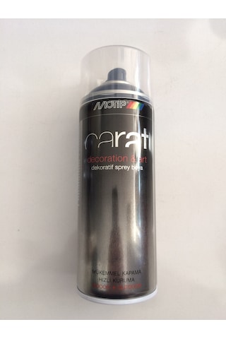 Motip Carat 400 ML Sprey Boya-mat Siyah-ral9005 Germany