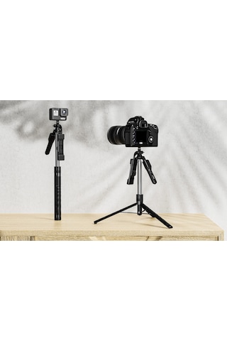 Ven-dens Vd-ss09 Premium Kablosuz Selfie Çubuğu Ve Tripod Seti