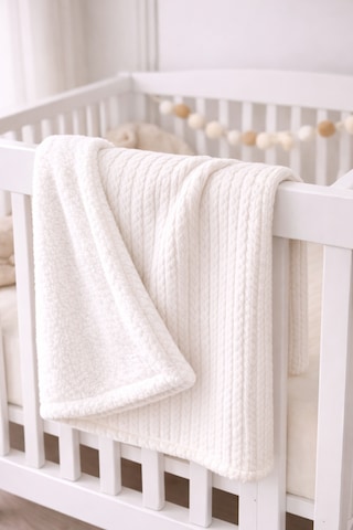 Wellsoft Bebek Battaniyesi Beyaz