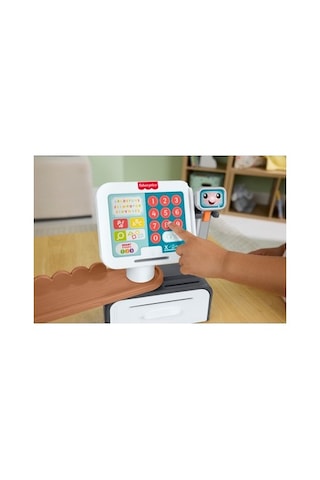 Fisher-price Eğlen Ve Öğren Market Kasası Birden Fazla Dil Desteğiyle Yürüme Çağındaki Çocuklar