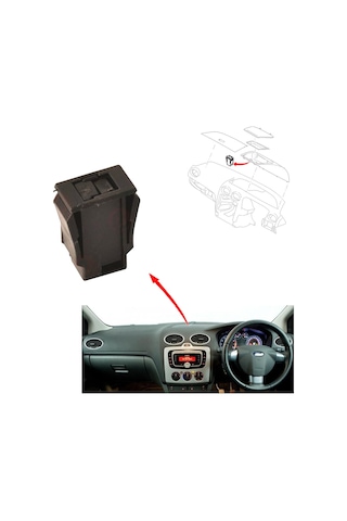 Ford Focus Torpido Kapak Kilidi ( 2005/2015) 235757519