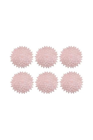 Ulzyvf Yuvarlak Seti Servisi Servisi İçi Gül Gül Çiçekli Boş Amerikan Amerikan Altın Altın 6'lı, Hf Gül Altın