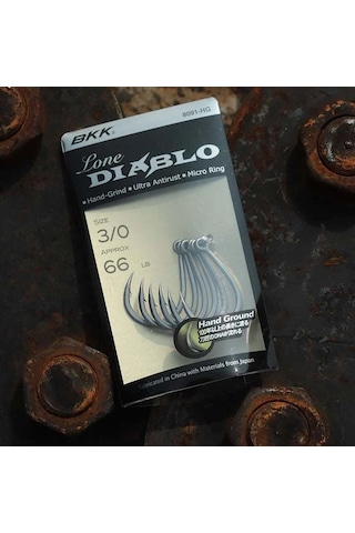 BKK Lone Diablo Tekli İğne 1/0 , 8 adet