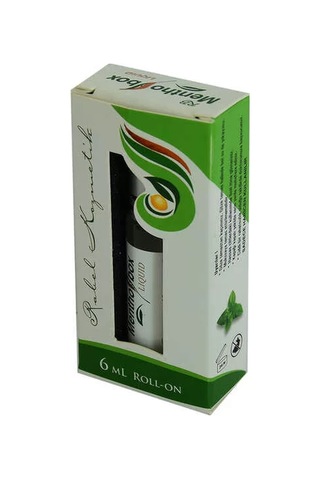 Menthol Masaj Yağı Likit Roll On Menthol Nane Limon Bitkisel Yağlar Karışımlı 6 Ml
