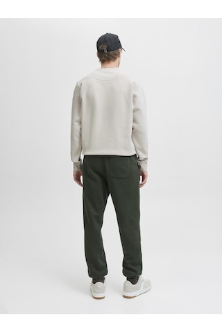 Jack & Jones Jjesoho Sweat Crew Neck Noos Bisiklet Yaka Basic Erkek Sweatshirt, Rahat Günlük Model Cok Renklı