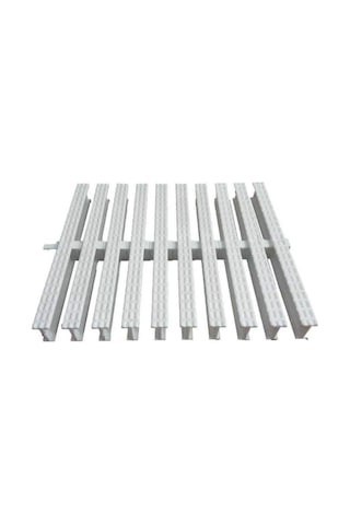 Havuz Savak Izgarası Tek Geçmeli 20 Cm 1 Metre