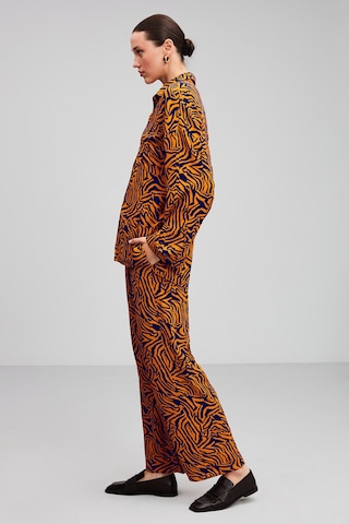 Grımelange Florian Culotte Loose Fit Turuncu Pantolon Turuncu