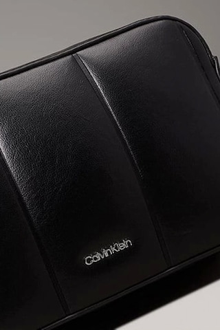 Calvin Klein Lıne Quılt Camera Bag Siyah