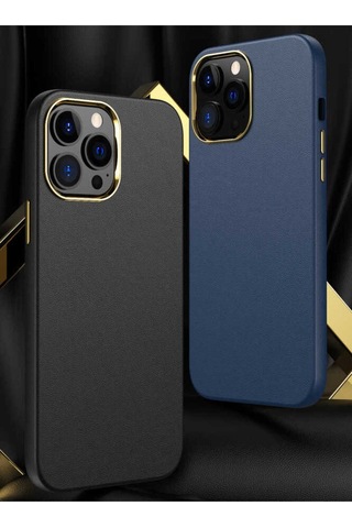 Apple Uyumlu iPhone 12 Pro Csk Zore Natura Kılıf kahverengi