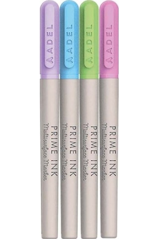 Prime Ink Multisurface 4 Lü Marker Pastel