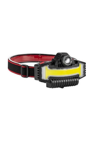 Panther Pt-5685 Usb Şarjlı Kafa Lambası 1000 Lumen Zoomlu Cob Led Işık Siyah