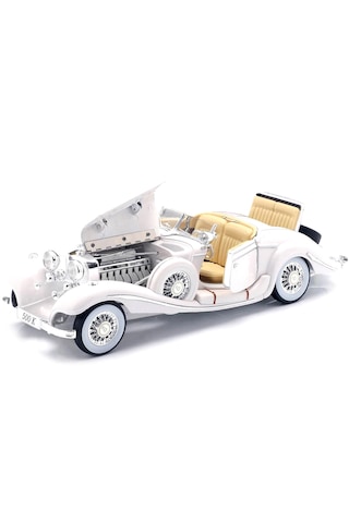 1:18 Ölçek Maisto 1936 Mercedes Benz 500 K Diecast Metal Minyatür Model Araba 25cm