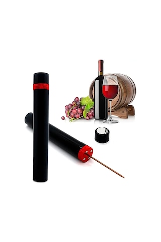 Liangmei Yeni Hava Basıncı Pompası Şarap Şişe Açacağı Ahşap