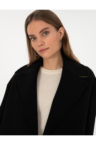 Pierre Cardin Kadın Siyah Kaban 50314272-vr046 Siyah