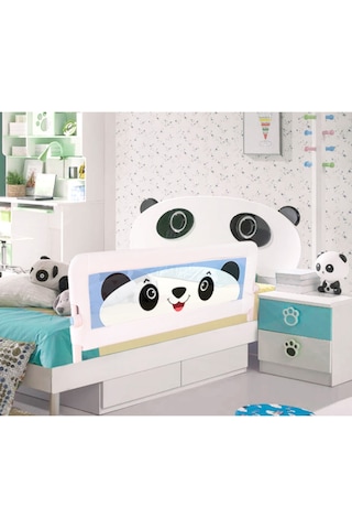 Evokids Panda Katlanabilir Çocuk Yatak Bariyeri - 140X52 Cm