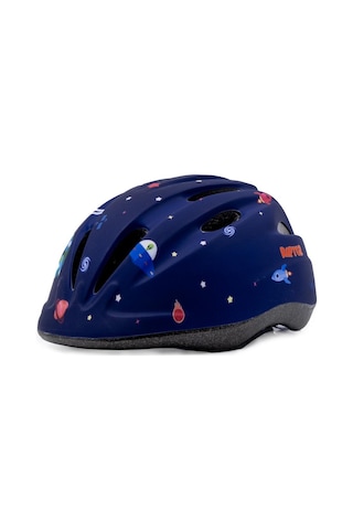 Raptor Çocuk Bisiklet Kaskı Hb63 Mtb Bisiklet Kaskı Patlıcan Mor Orbit Bisiklet Scooter Kaskı M Beden Lacivert