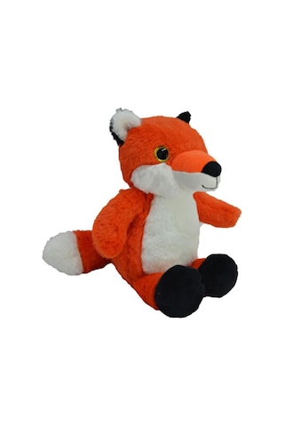 Halley Oyuncak Peluş Tilki Cam Göz 35 Cm Pelüş Çok Renkli