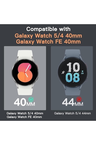 Samsung Galaxy Uyumlu Watch Fe 40mm Kolay Uygulama Aparatlı Cam Ekran Koruyucu 01