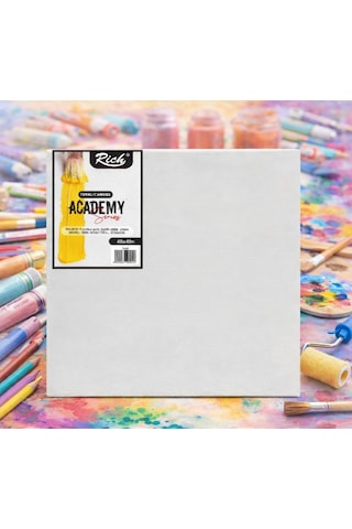 40 40 Rich Academy Kanvas Tuval