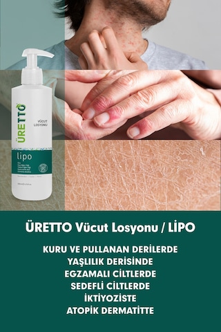 Üretto Lipo Vücut Losyonu 200 ML