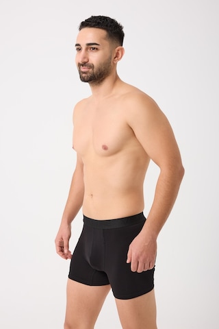 Velmore Erkek Boxer 12 Li Kutu Nefes Alan Pamuk Kumaş Sıkmayan Esnek Bel Lastikli S 5xl Siyah