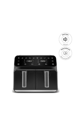 Karaca Multifry Xxxl Dijital Twin Iki Hazneli Airfryer 4+4 L