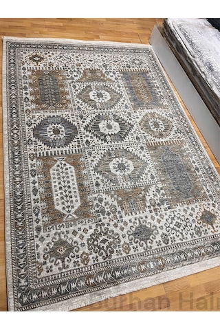 Merinos Halı Valeria Serisi 91062-060 Vintage Etnik Desenli Salon Oturma Odası Halısı Çok Renkli