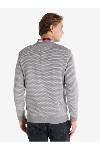 Colin's Colins Regular Fit Bisiklet Yaka Antrasit Erkek Kazak Cl1065803 Antrasit Melanj