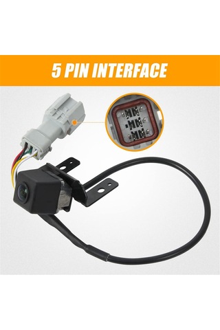 Kangfufeng Hyundai İçin Yardımcı Hatlı Araç Bagaj Kapağı Arka Görüş Kamerası