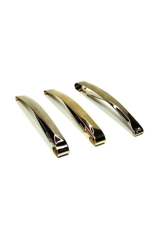 3 Adet Metal Klasik Saç Tokası Orijinal 9 Cm 0