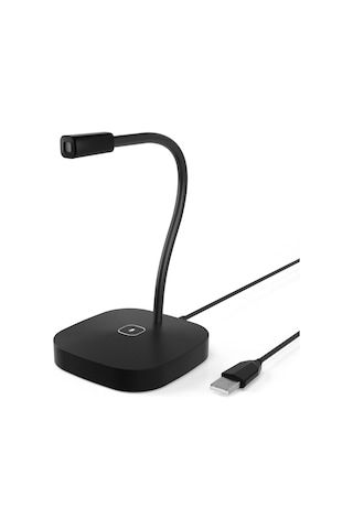 Yifomall Usb Bilgisayar Mikrofonu - 360 Yönlü, Dokunmatik Sessiz Düğmeli, Pc/laptop Uyumlu