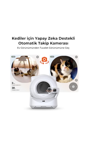 Petkit Purobot Ultra Akıllı Kedi Tuvaleti